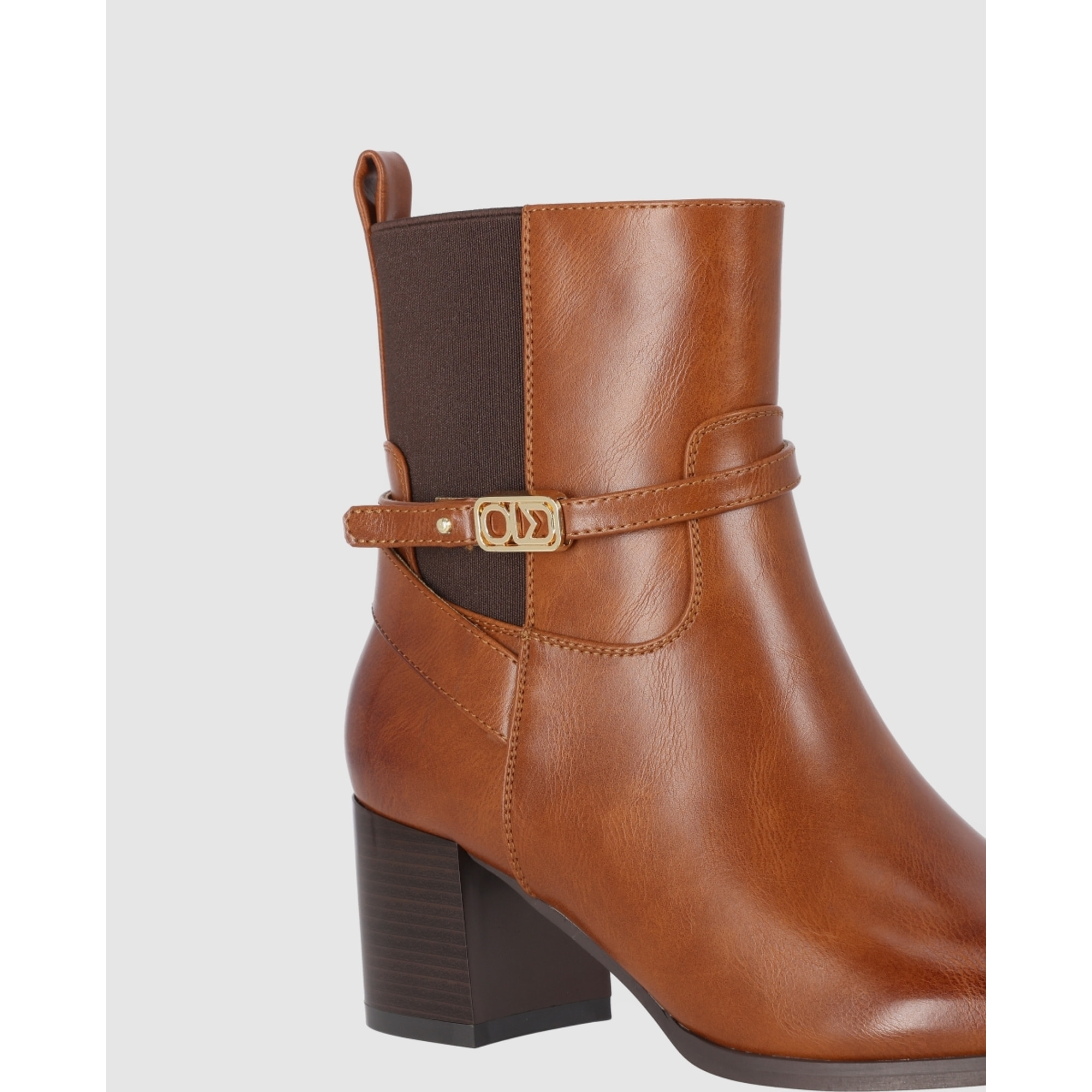 Botines - Cuero - Tacón: 6 cm