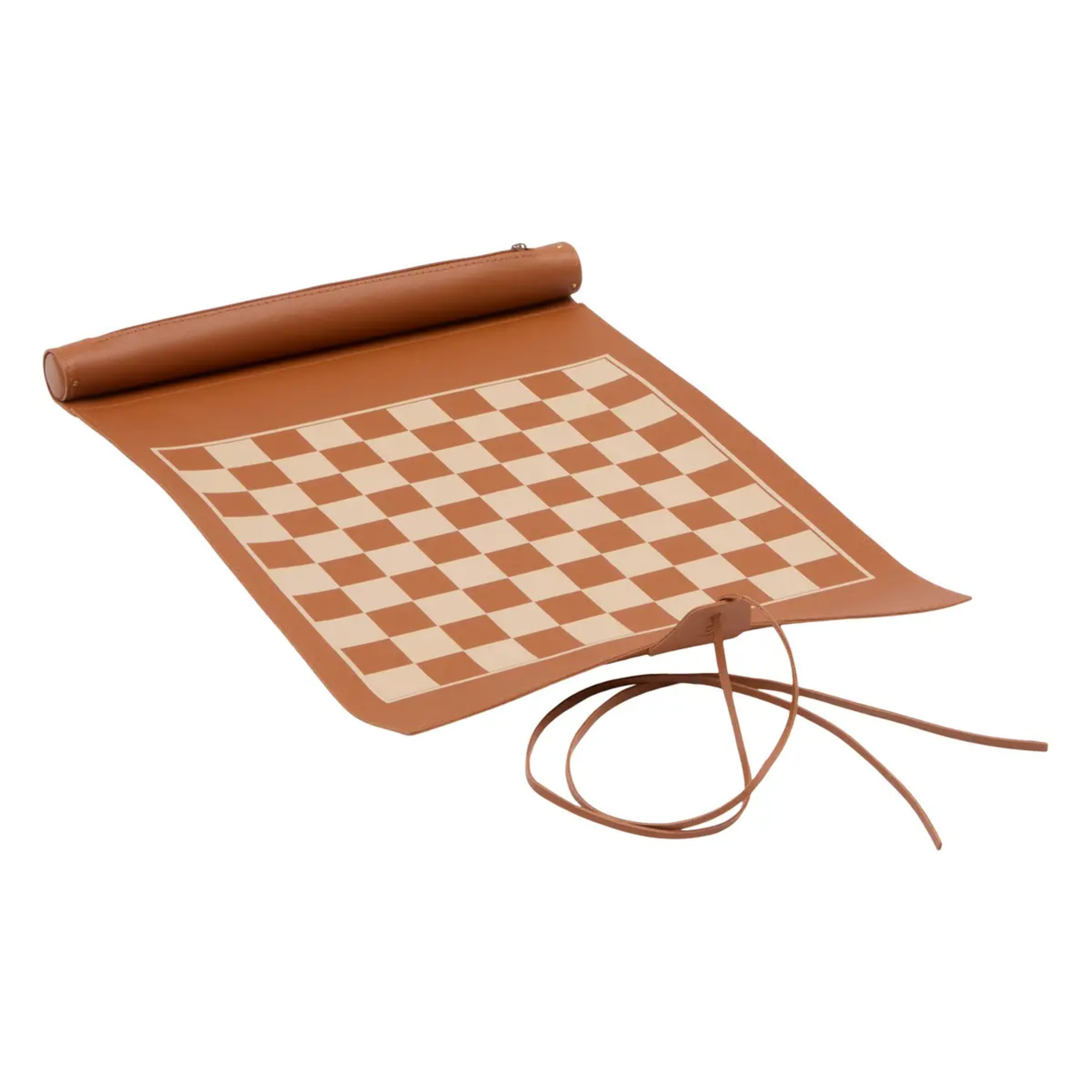 Jeu de dames voyage Nippon 26x36cm camel