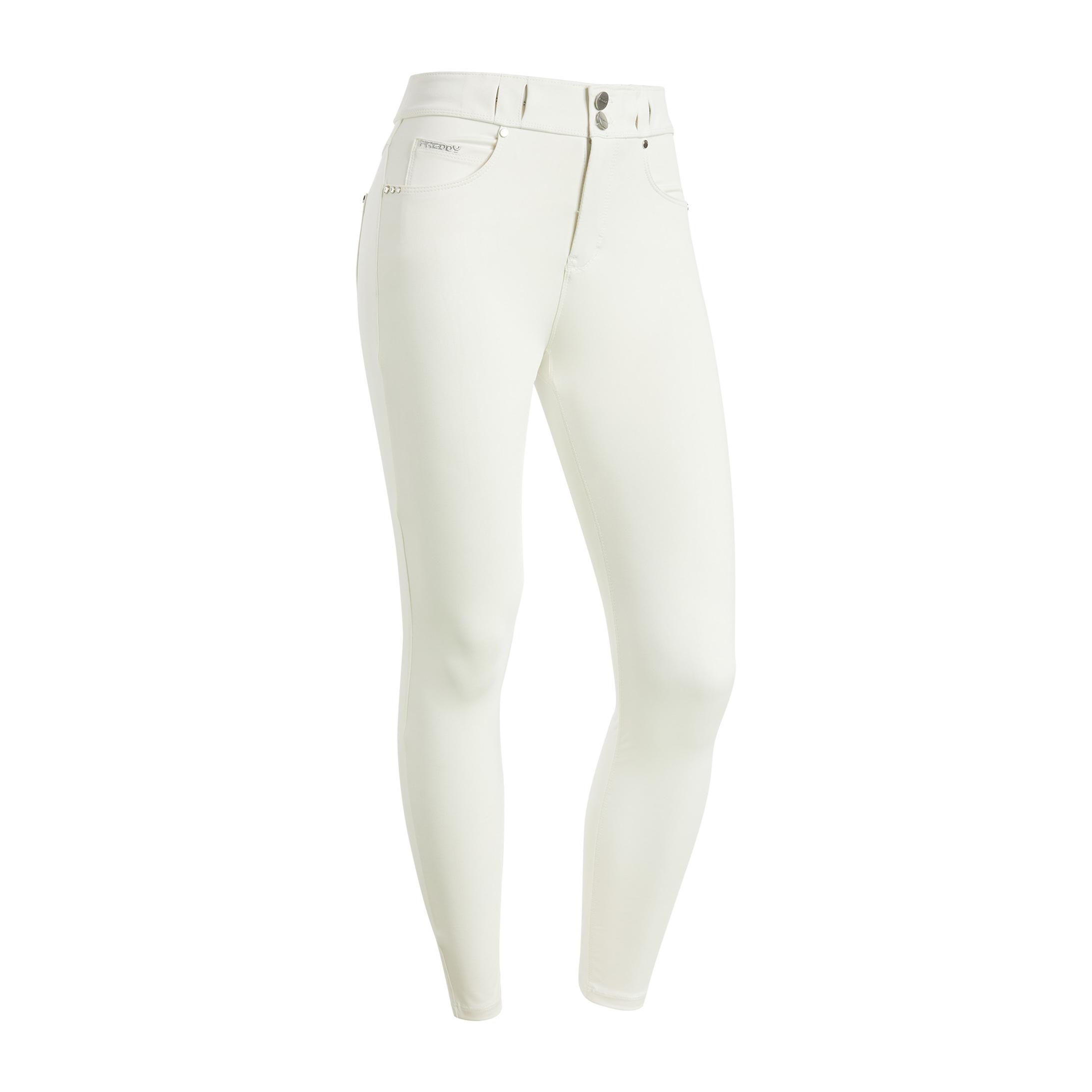 Pantaloni N.O.W.® skinny vita media tessuto traspirante