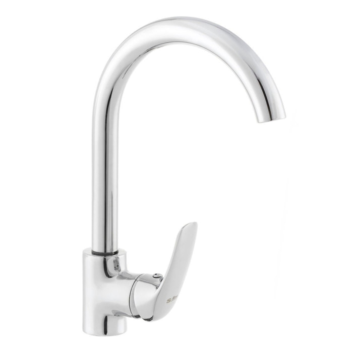 S-Line Pro mitigeur d'évier avec bras pivotant, chrome (SIKOBSLPRO280)