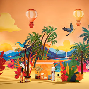 Lost Paradise - Coffret Mousse de Douche 50ml + 3 Produits