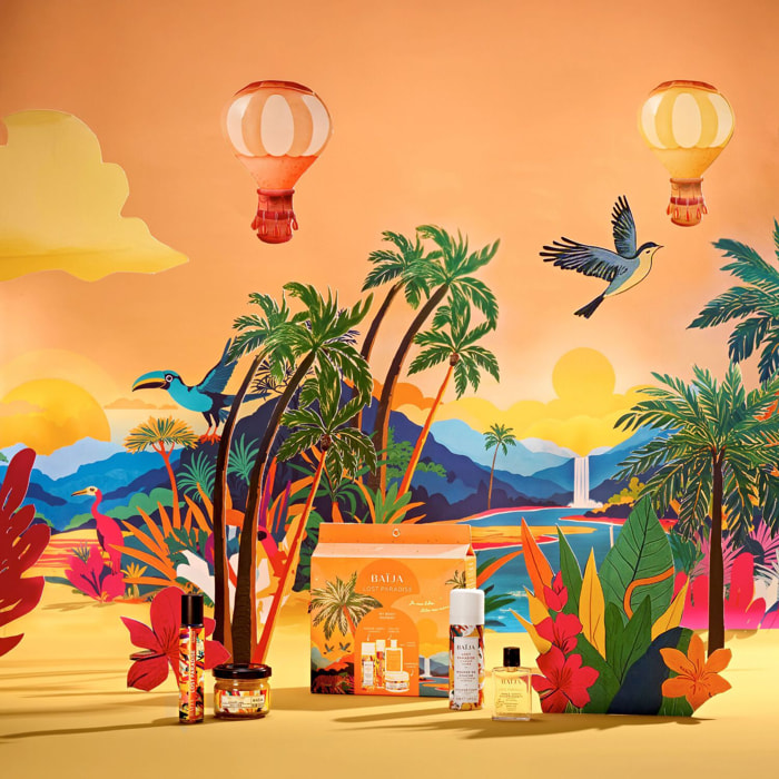 Lost Paradise - Coffret Mousse de Douche 50ml + 3 Produits