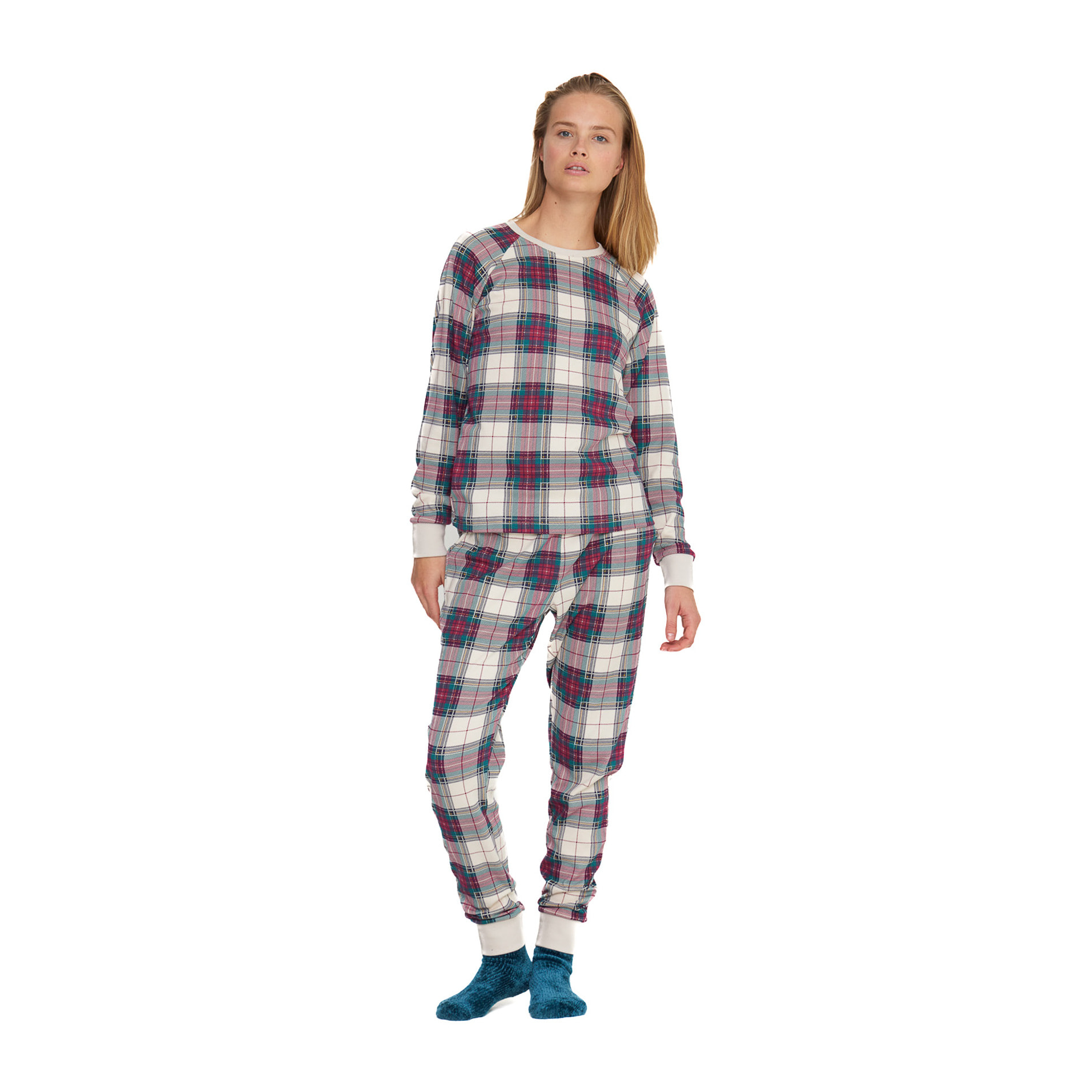 Pigiama donna trish in caldo cotone girocollo Noidinotte