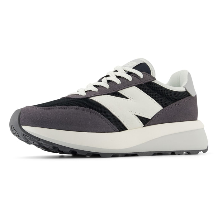 Sneakers 370 - cuir suédé - violet foncé
