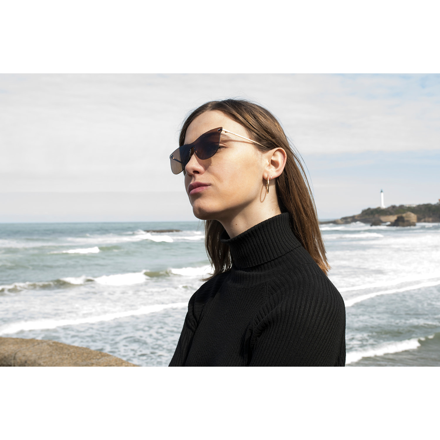 GAFAS DE SOL OCEAN GENOVA de color Marron