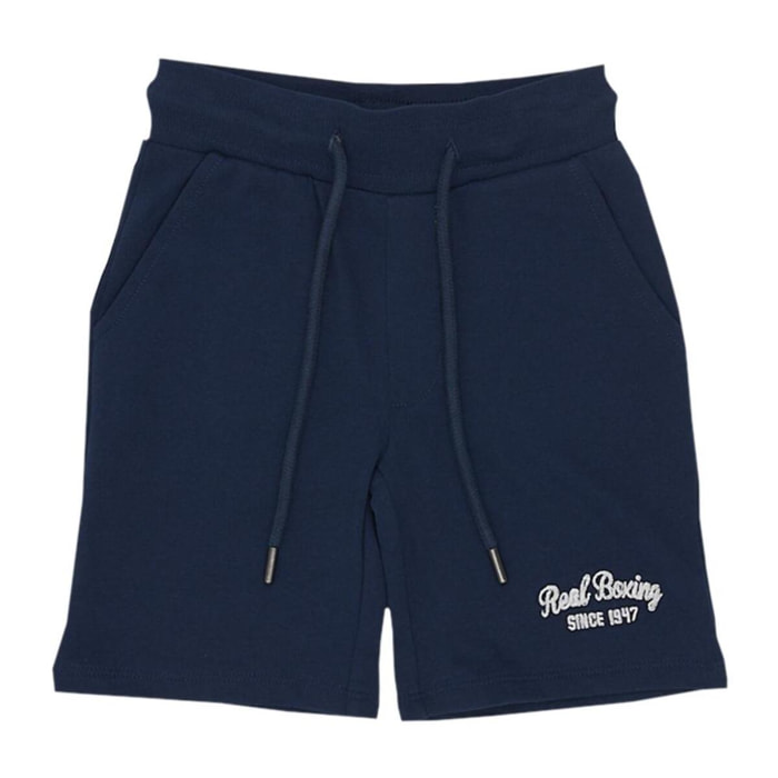 Pantalón corto de algodón infantil Leone Real Boxing