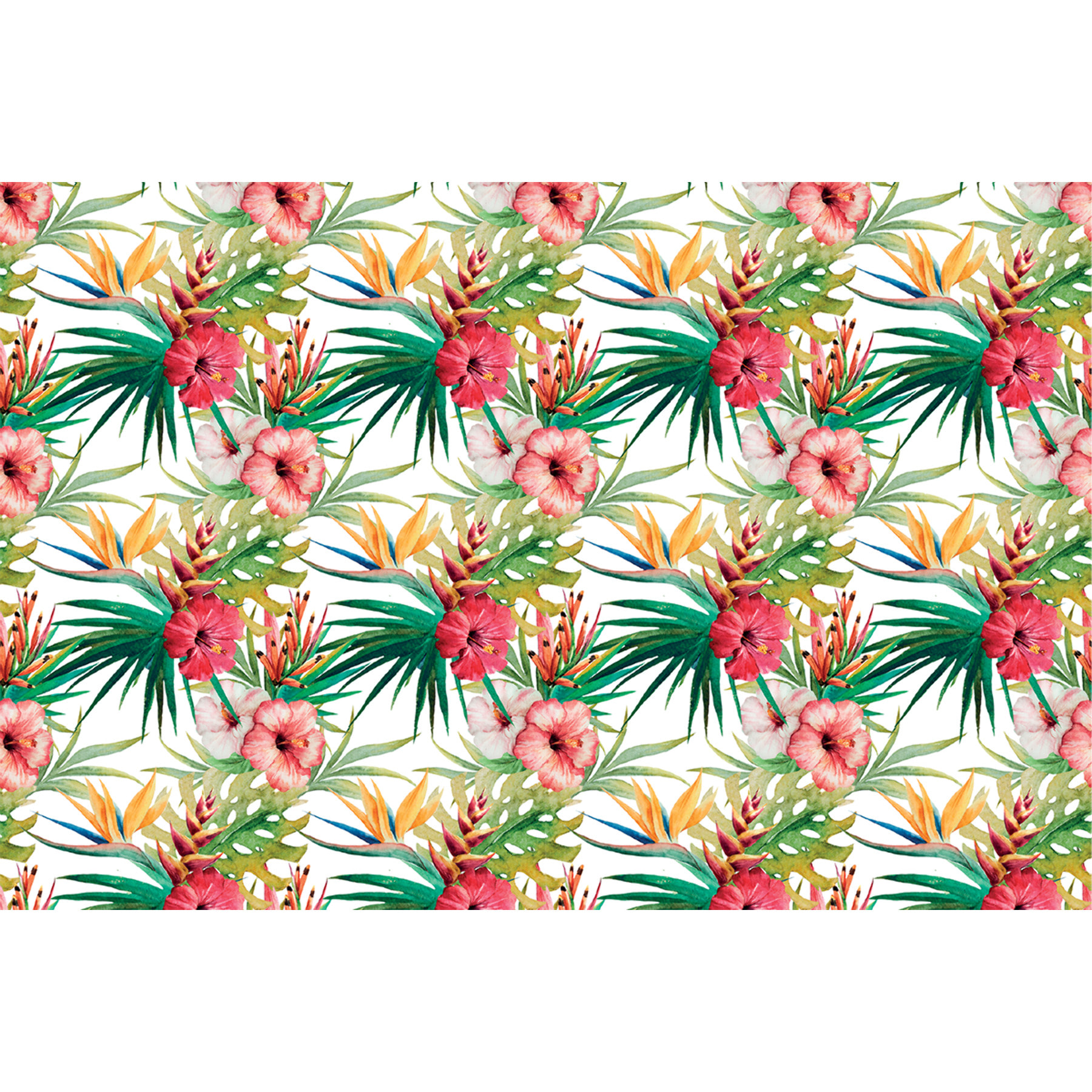 Sticker meuble tropical jantharat 40 x 60 cm