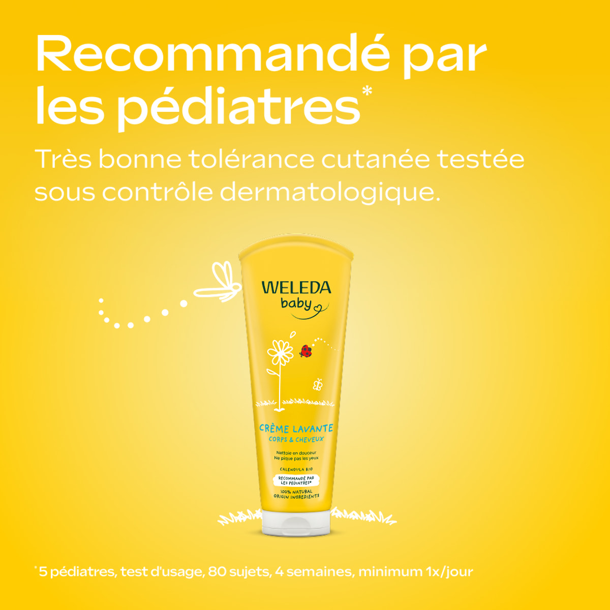 WELEDA - Crème lavante Corps & Cheveux - 200 ml