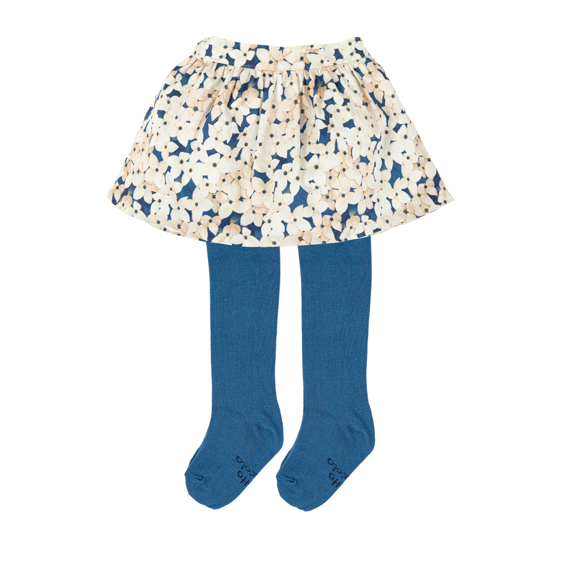 Falda con leotardos - Blanco quÍmico