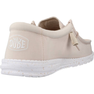 DERBIES - OXFORD HEY DUDE WALLY SLUB CANVAS