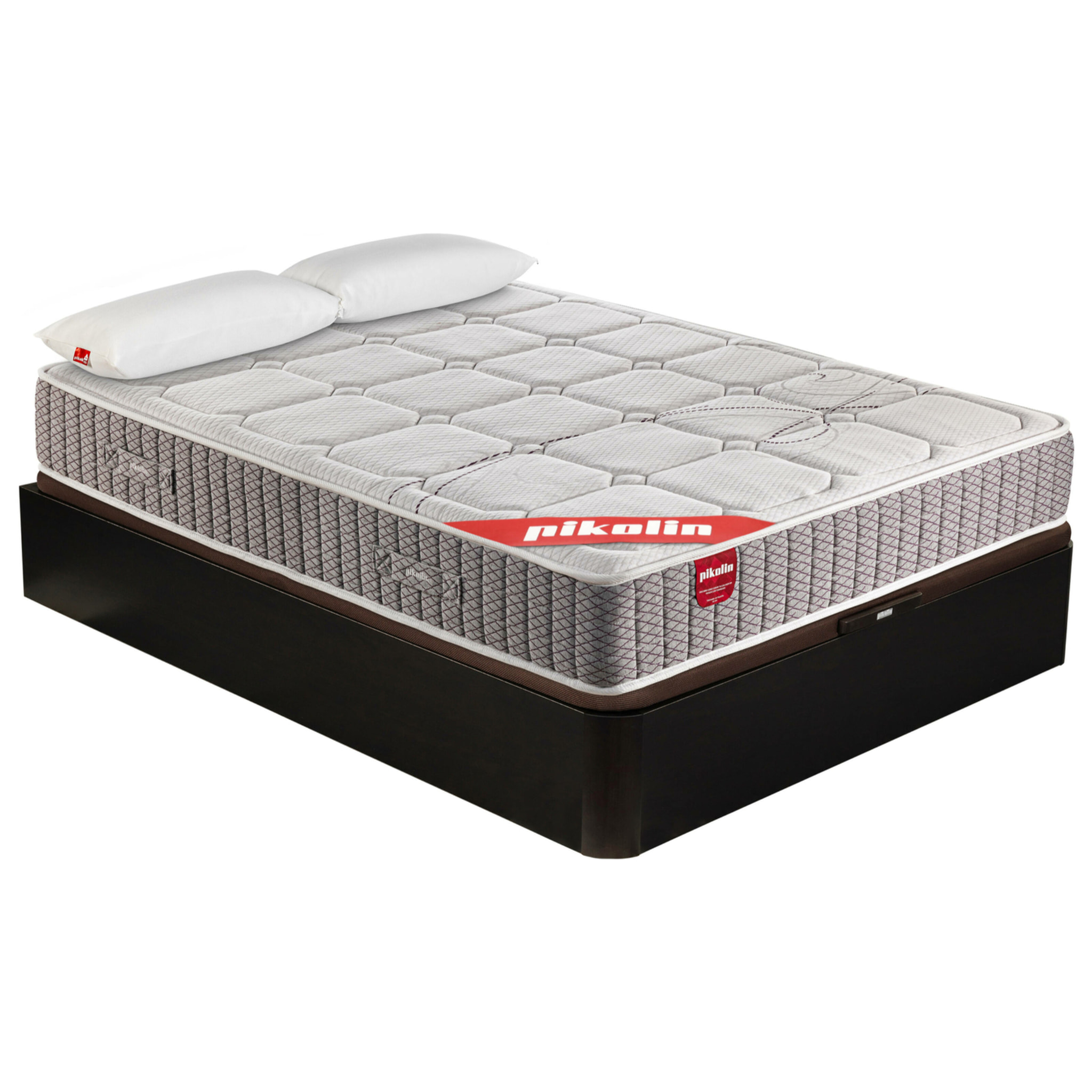 Colchón Muelles Ensacados + Canapé Abatible + Almohada | ENVIO, ENTREGA Y RETIRADA INCLUIDO | Troas