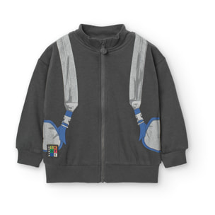 Chaqueta felpa de bebé niño -BCI