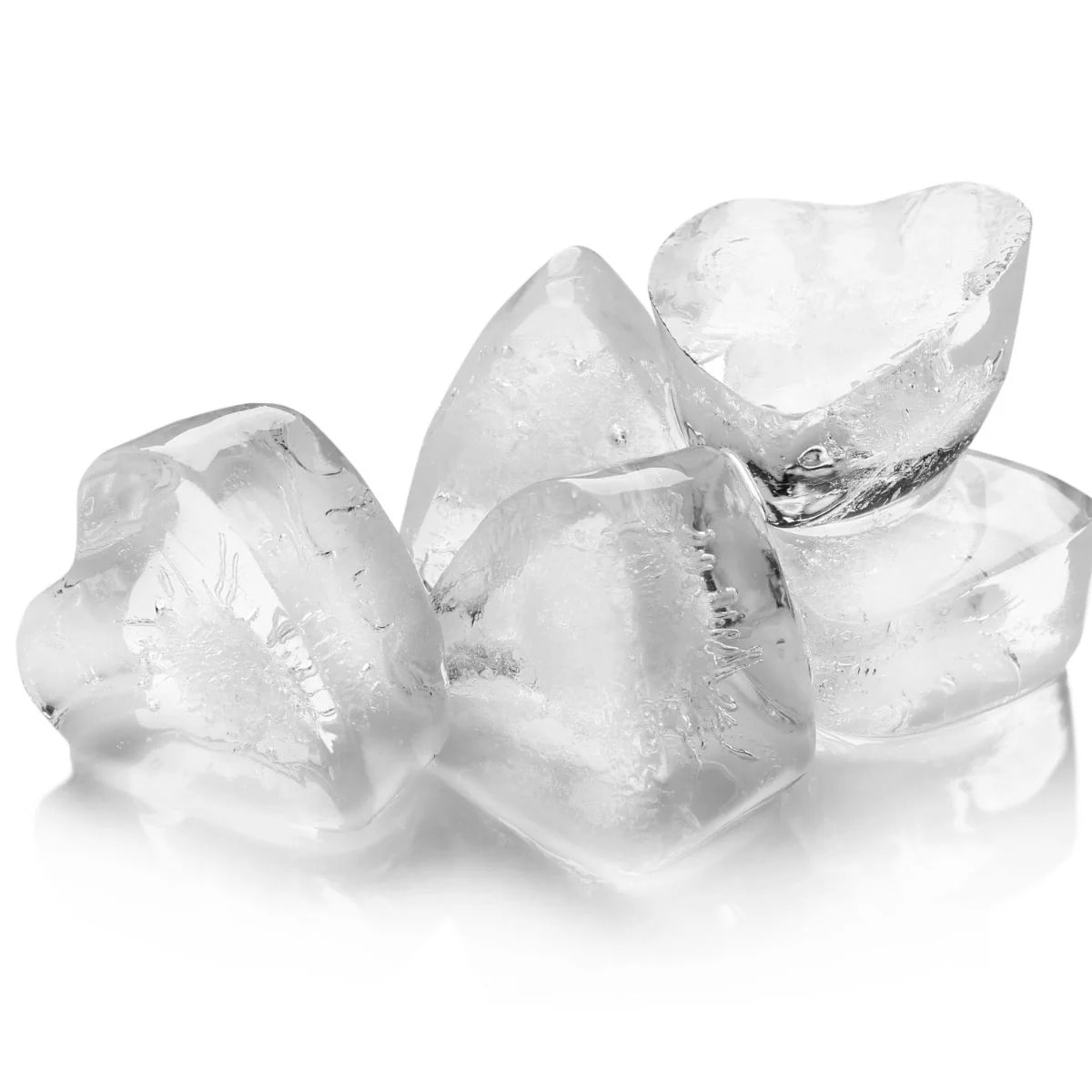 Lot de 24 sachets glaçons jetable cœur et ovales Fackelmann