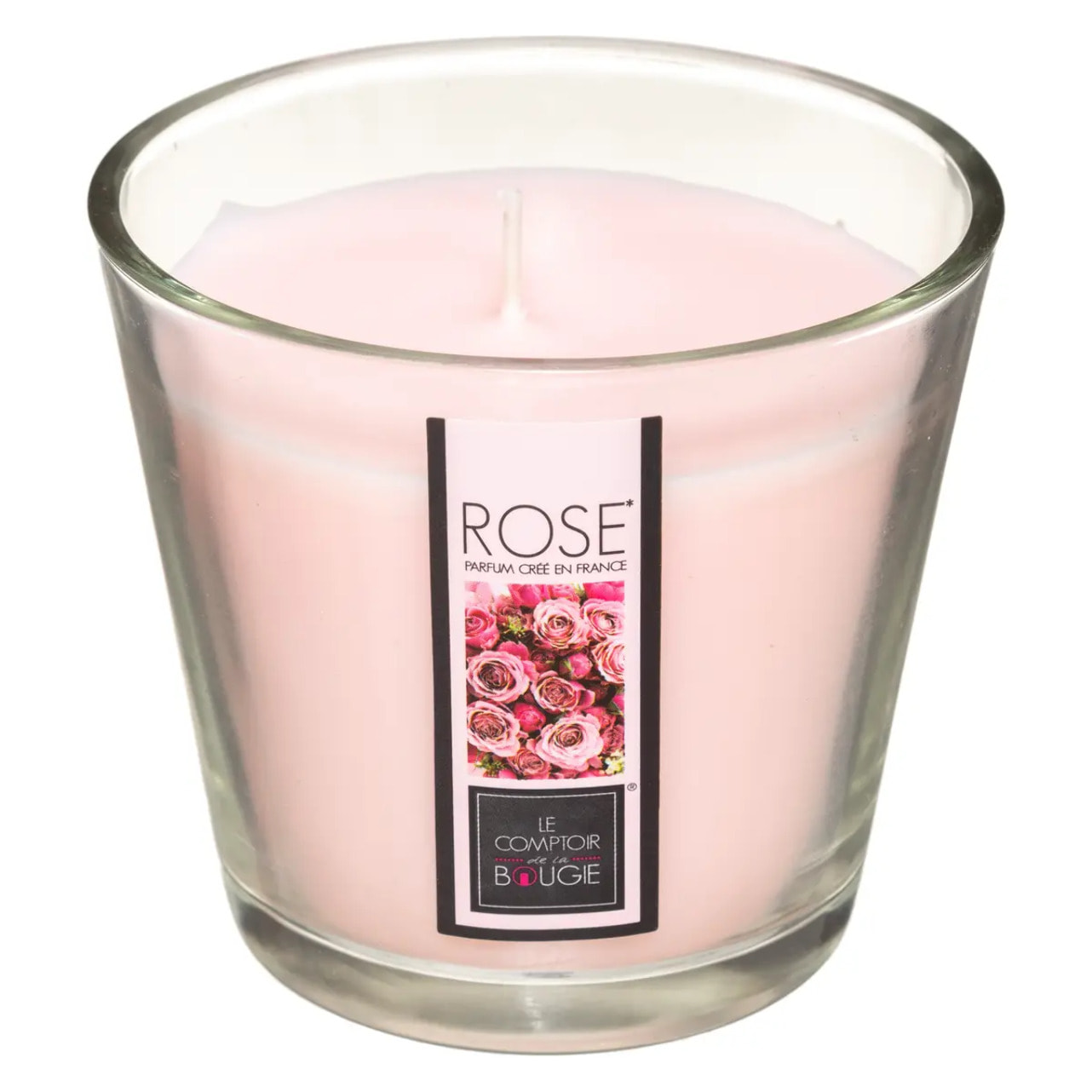 Bougie parfumée rose 190g