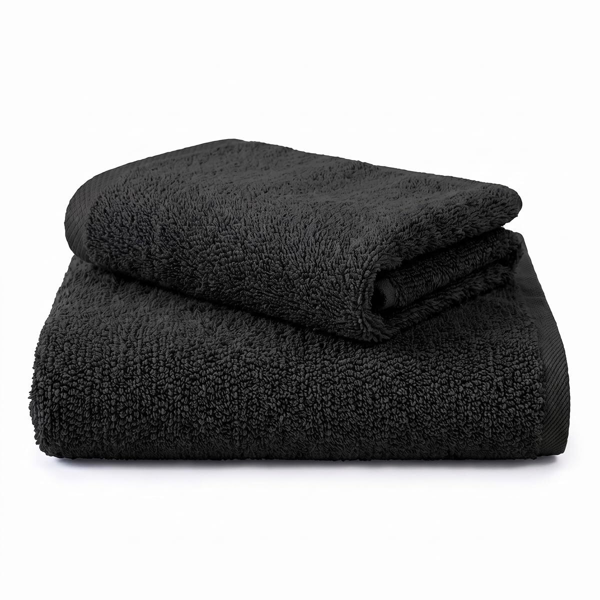 INTRECCI HOME Set Bagno Asciugamani Viso e Ospite, in Puro Cotone 500 g, Morbidezza Extra, Assorbenza Superiore