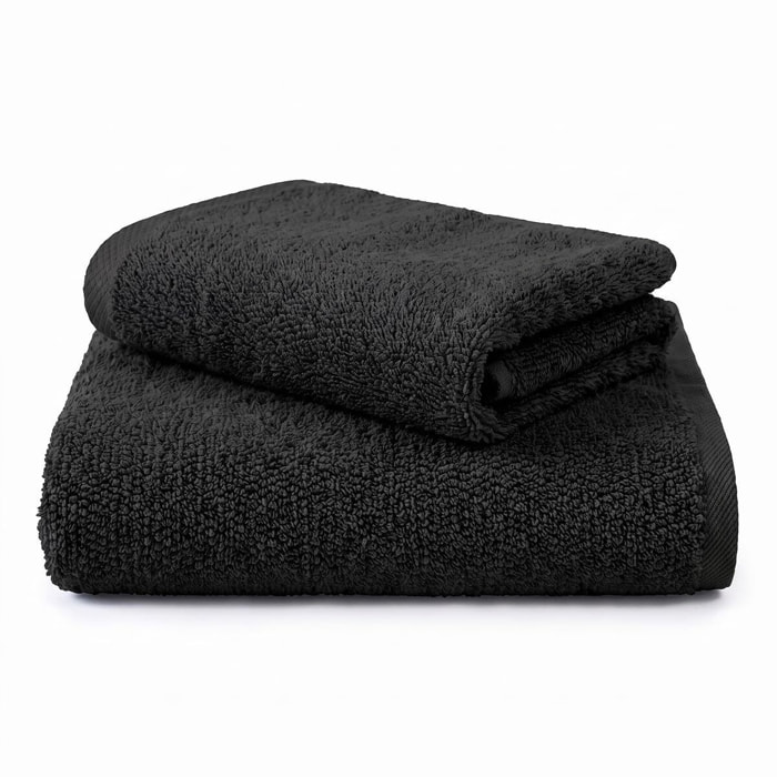 INTRECCI HOME Set Bagno Asciugamani Viso e Ospite, in Puro Cotone 500 g, Morbidezza Extra, Assorbenza Superiore