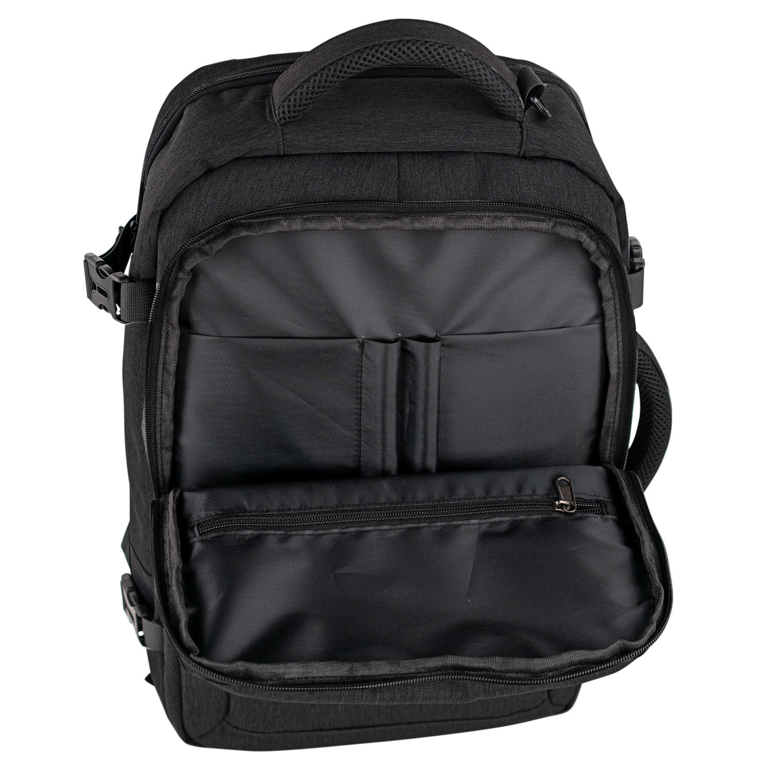 Mochila Viaje Cabina Jaslen Leeds Negro