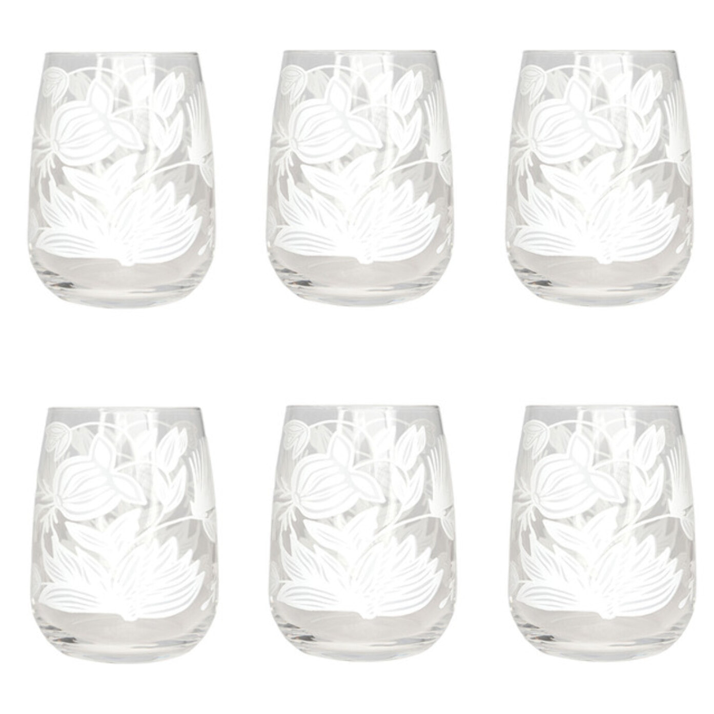Set 6 bicchieri da acqua Lysis