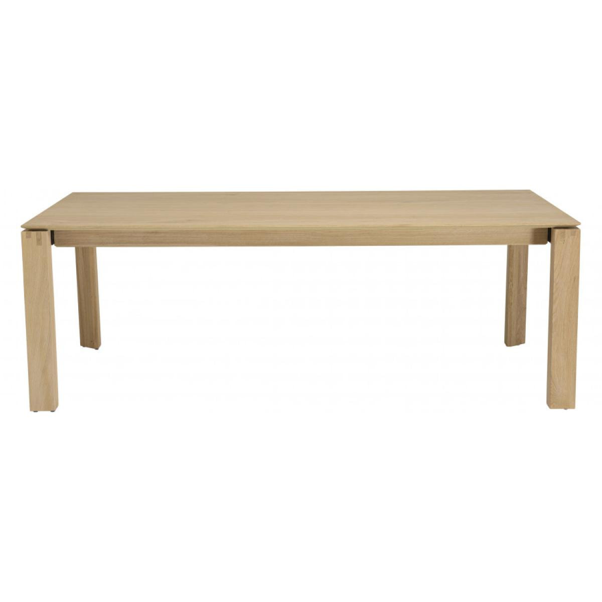 MADISON - Table à manger rectangulaire extensible 220/320cm bois chêne