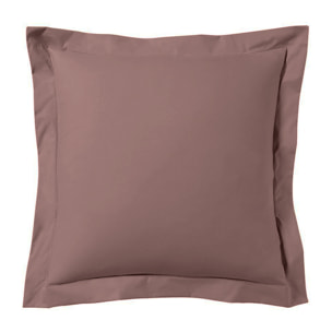 Taie d'oreiller satin de coton rose