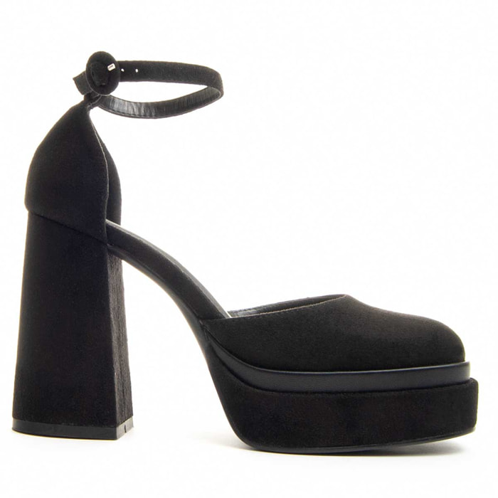 Zapatos de Tacón - Negro - Altura: 12 cm