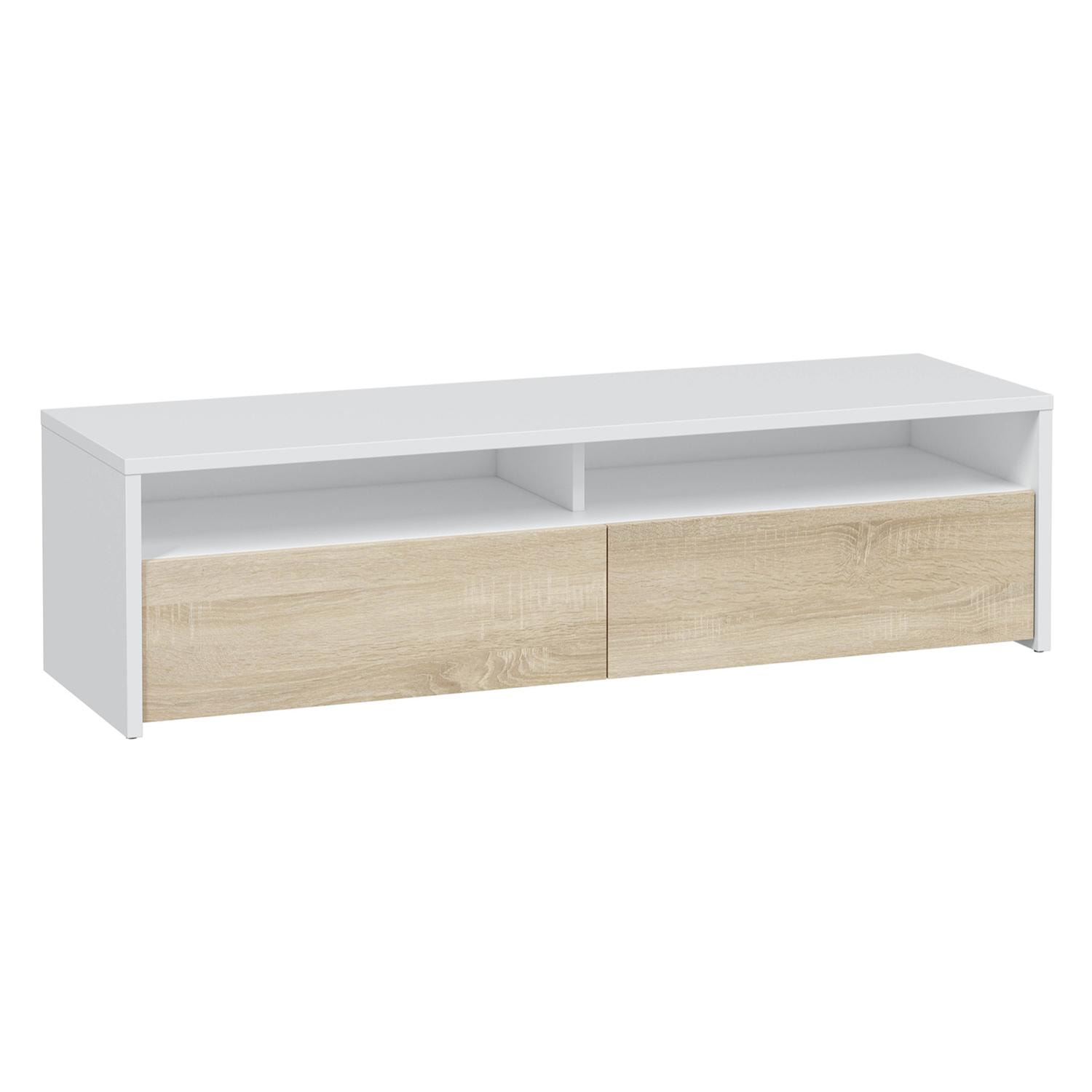 Mueble tv silva 2c blanco