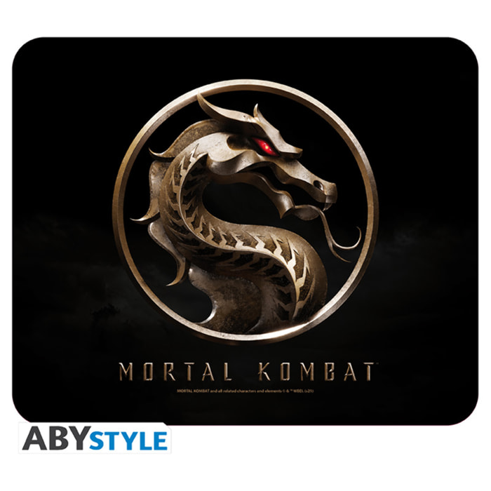 Mortal Kombat - Flexible Tappetino Per Mouse - Logo