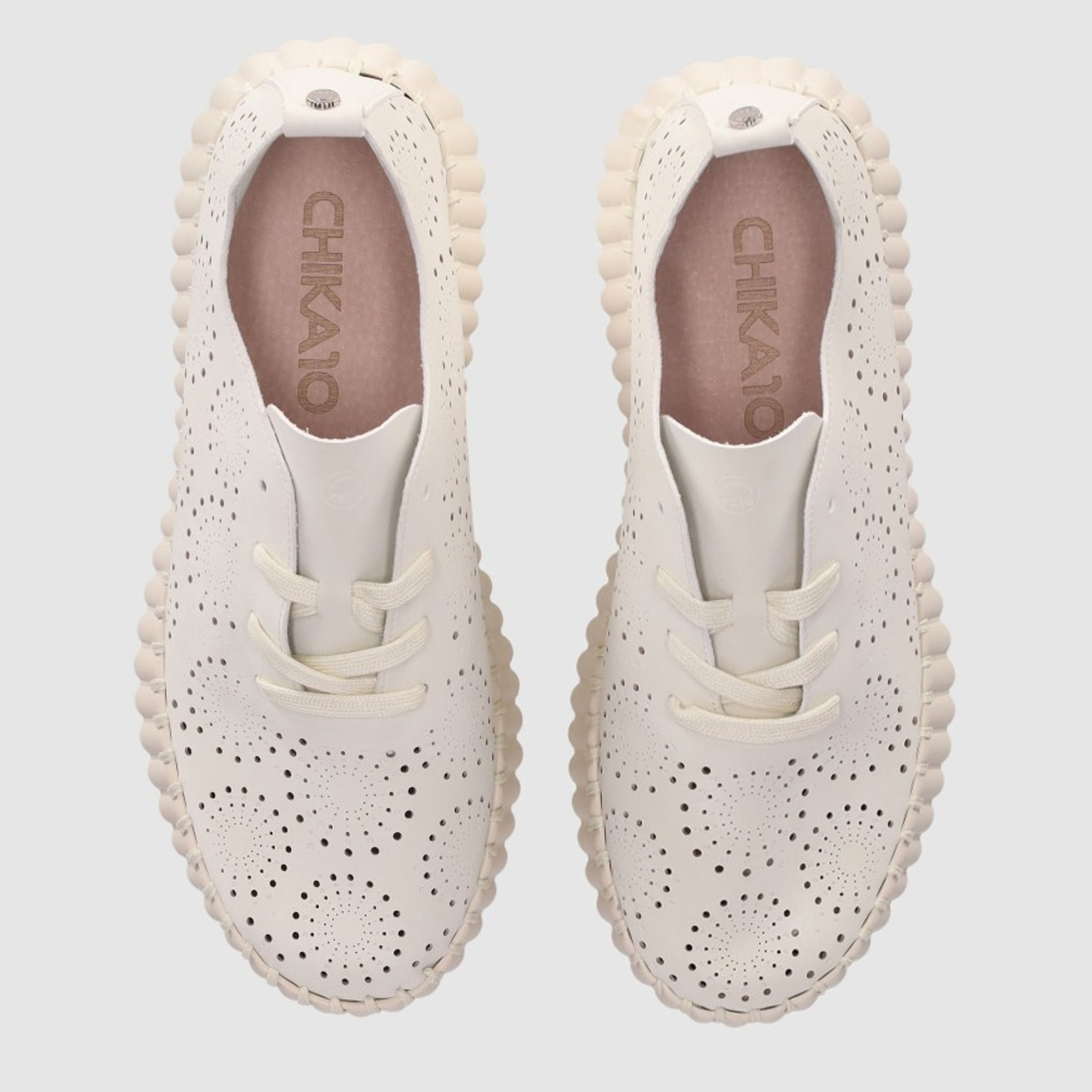 Deportivos de Tejido - Blanco - Tacón: Bajo