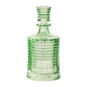 J-Line Carafe Cotelé - verre - vert clair