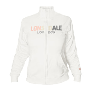 Tuta Donna LONSDALE Cotone Primavera Leggero Full Zip