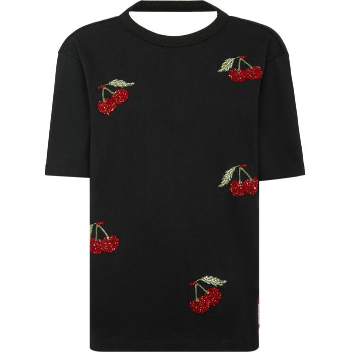 PHILIPP PLEIN T-Shirt Man Fit CHERRIES