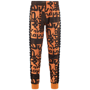 Kappa - Pantaloni Uomo Arancione - 222 Banda Rastoria Graphik Slim