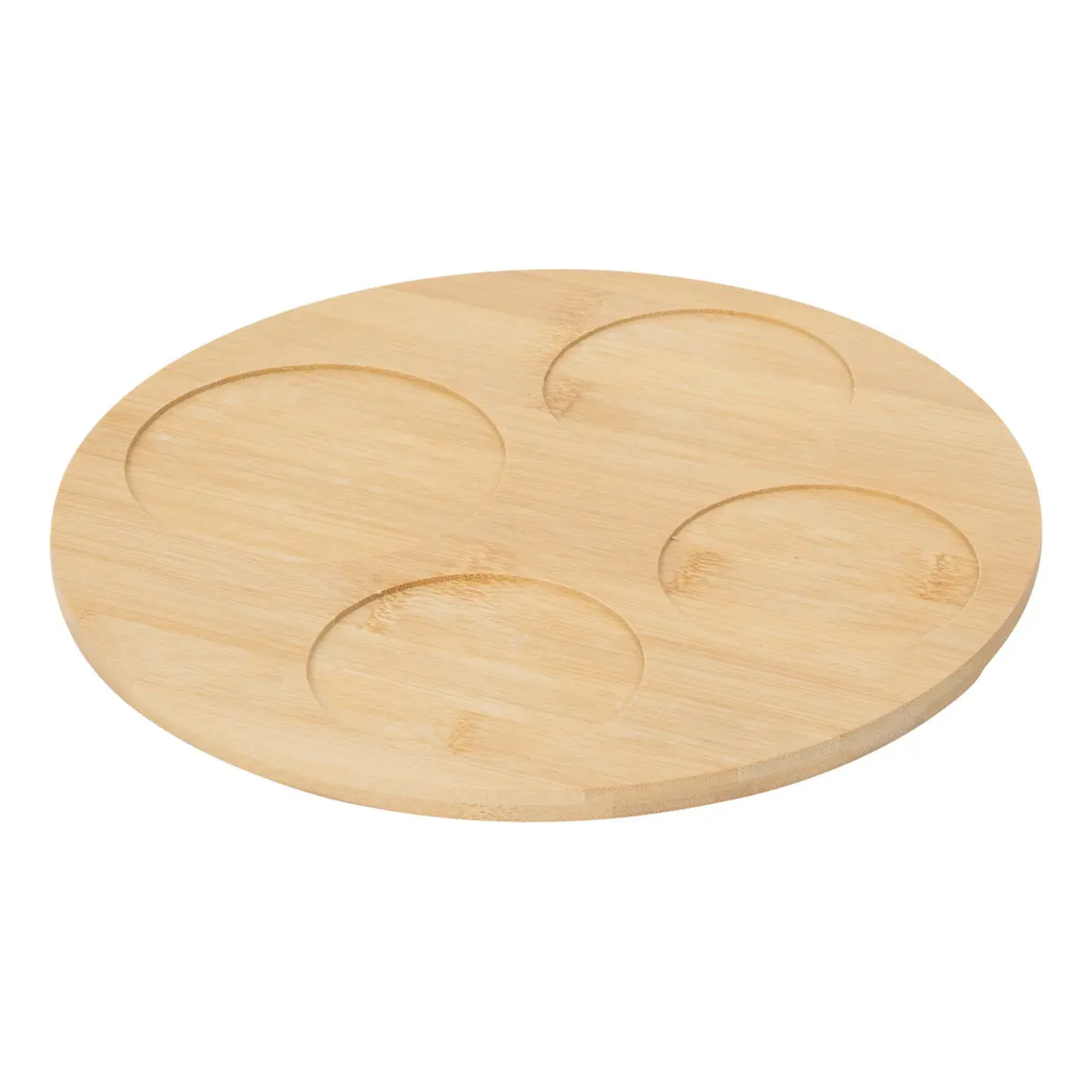 Set apéritif Poolside plateau en bambou et 4 bols assortis