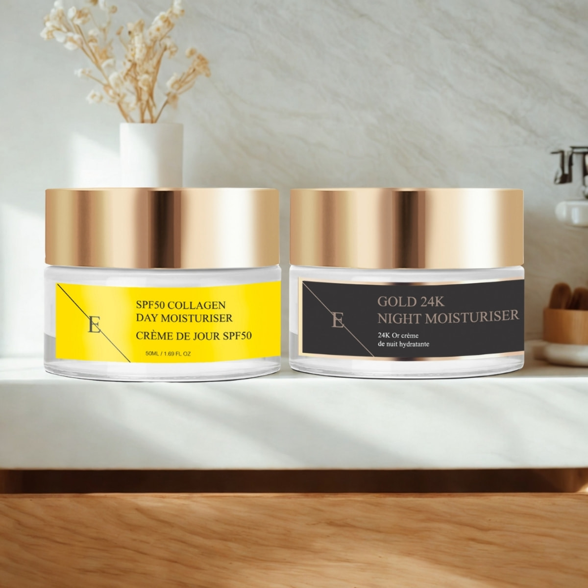 Dúo completo de oro y colágeno
