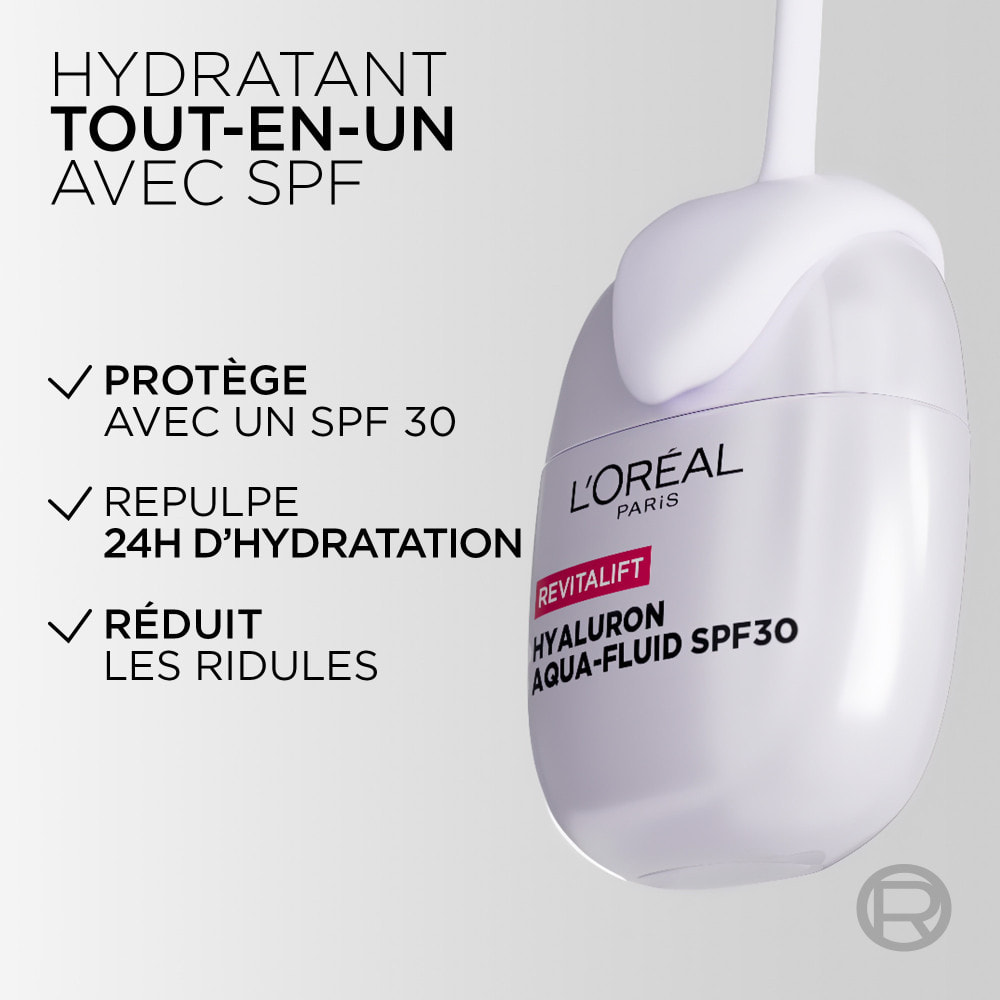 L'Oréal Paris Revitalift Filler Aqua-Fluide SPF30 Hyaluron Repulpant 40ml