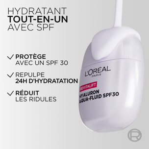 L'Oréal Paris Revitalift Filler Aqua-Fluide SPF30 Hyaluron Repulpant 40ml