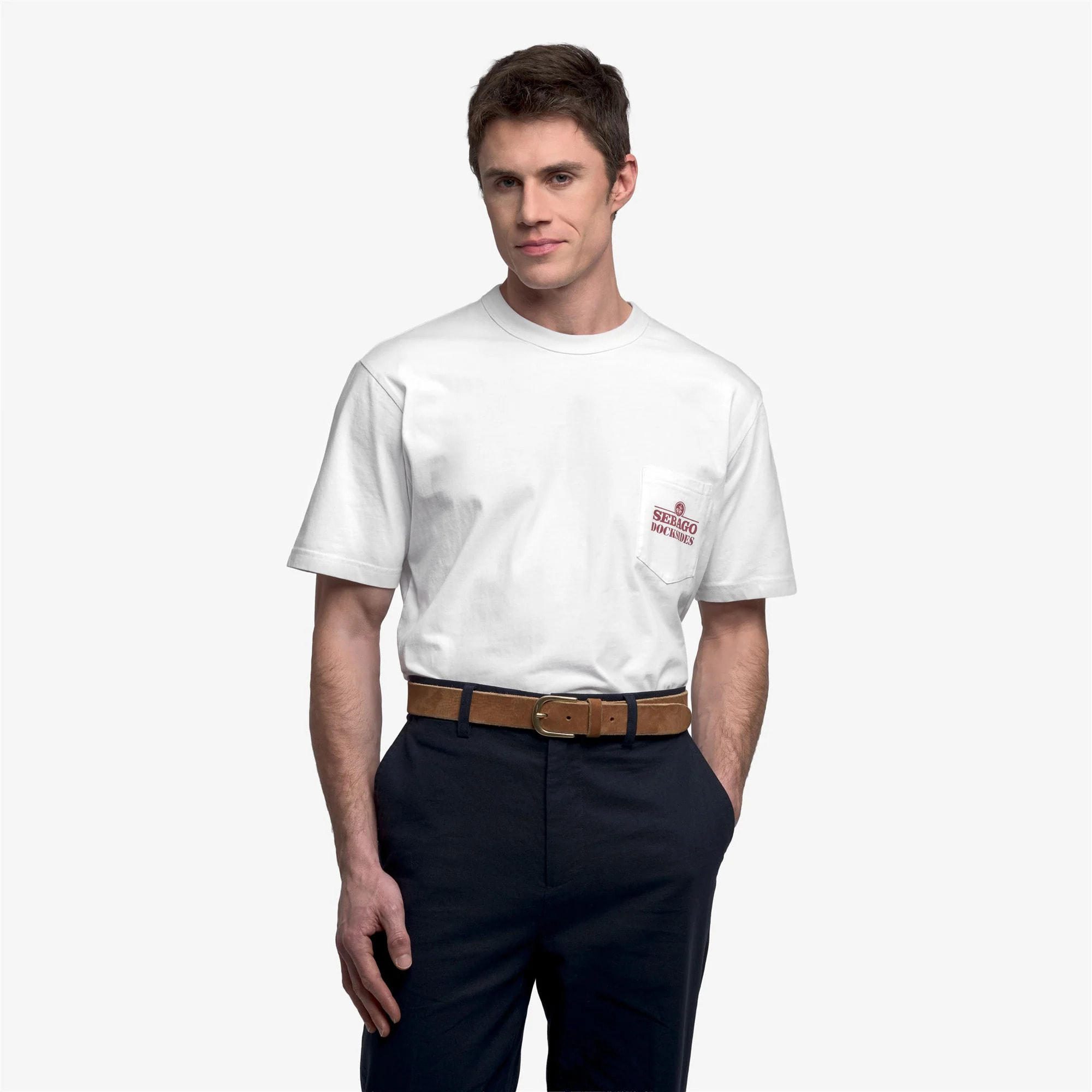 Sebago - T-Shirts & Top Uomo Donna Bianco - Sebagodock
