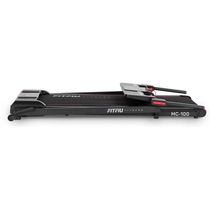 Cinta de correr plegable FITFIU 1500W 12km/h pantalla LCD y conectividad app