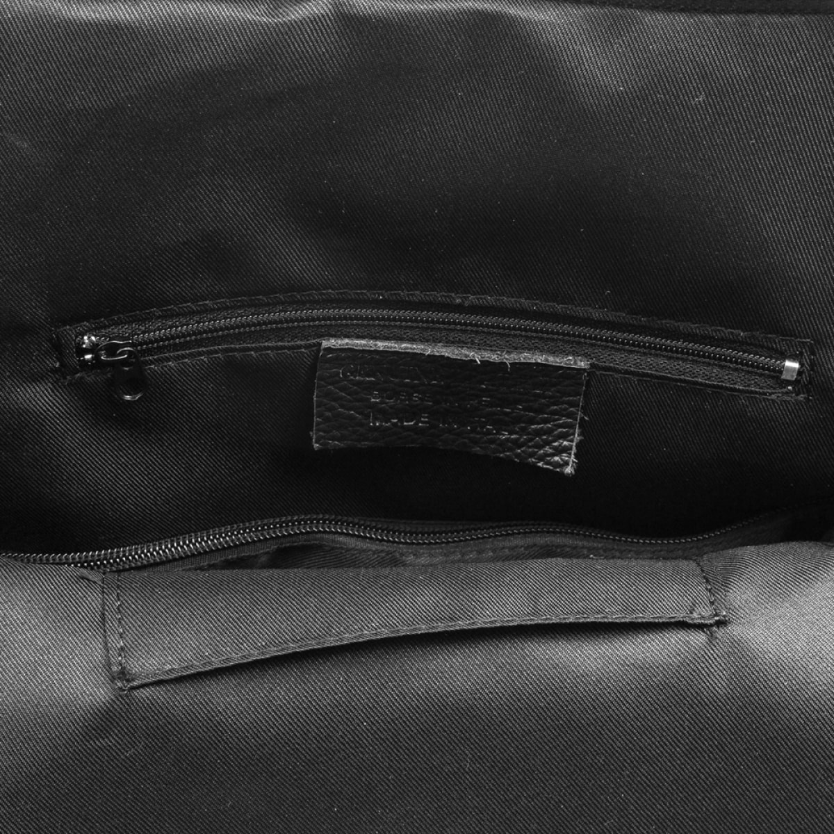 Eva Bolso mochila Mujer.Piel auténtica Dollaro