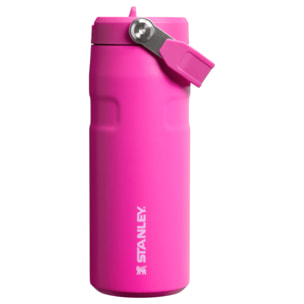 Borraccia Con Cannuccia - 0,47L - ICEFLOW™ BOTTLE FLIP STRAW 2.0 - Violet Blossom