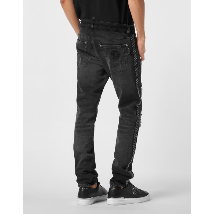 PHILIPP PLEIN Corte super recto STARS