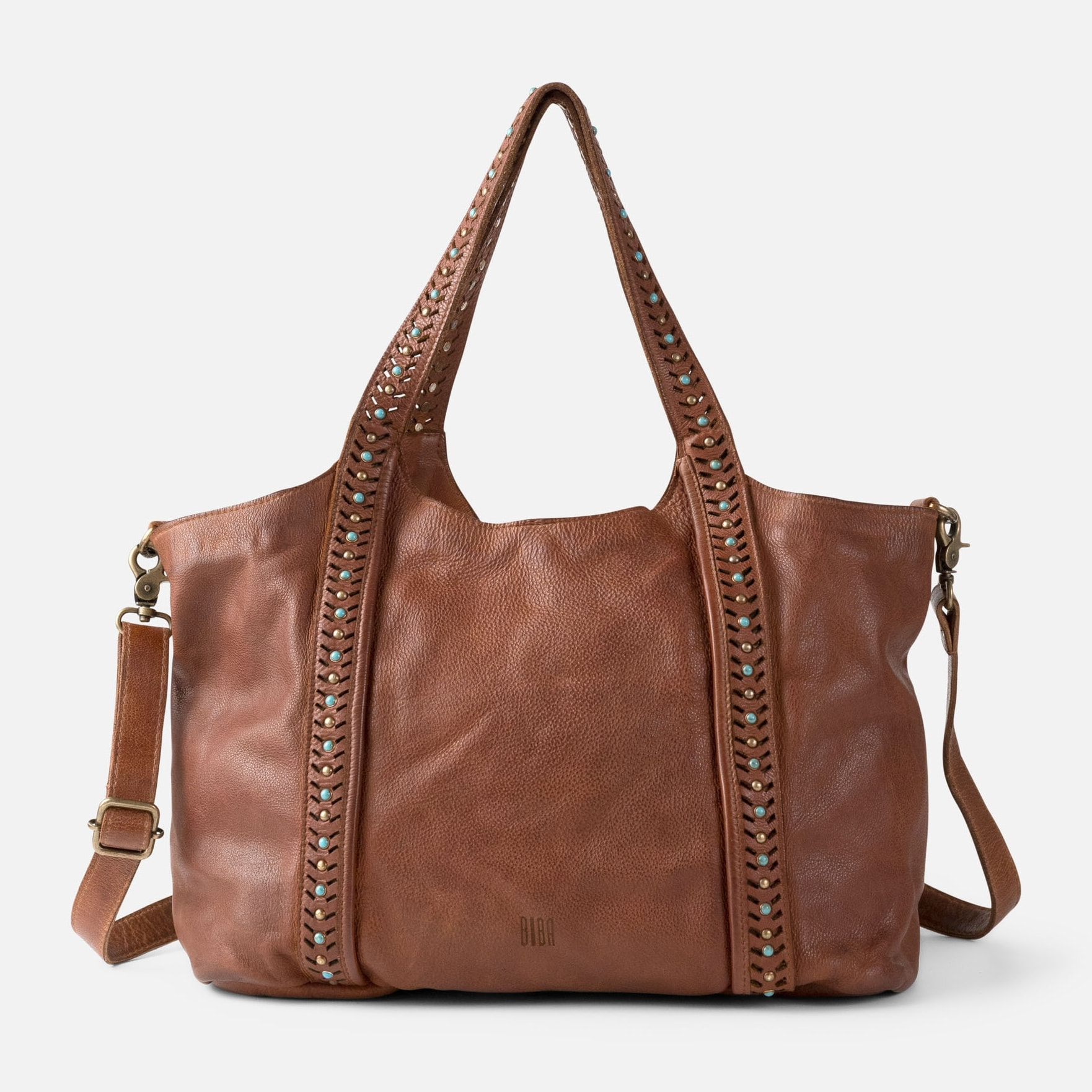 Bolso de hombro BIBA Winkler de piel
