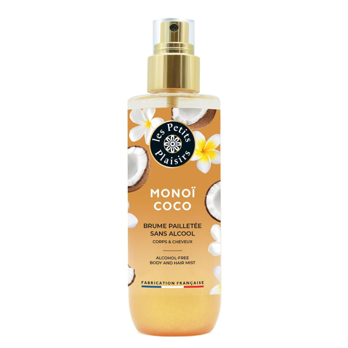 Monoï Coco - Brume Pailletée Sans Alcool 200ml