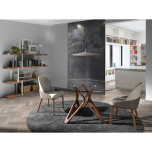 Mesa comedor redonda 140x140x75cm