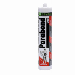 Mastic MS polymère Parabond 600 DL CHEMICALS - Cartouche de 290 ml - Blanc - Lot de 25 - 40001000