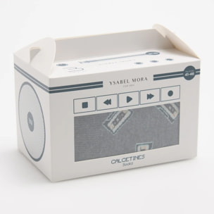 Confezione regalo di 3 calzini stampati musicali