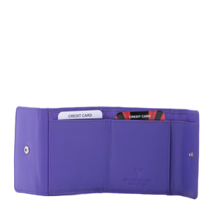 Portafoglio  da donna ecopelle Prodotto Vegano 9x8x2 cm