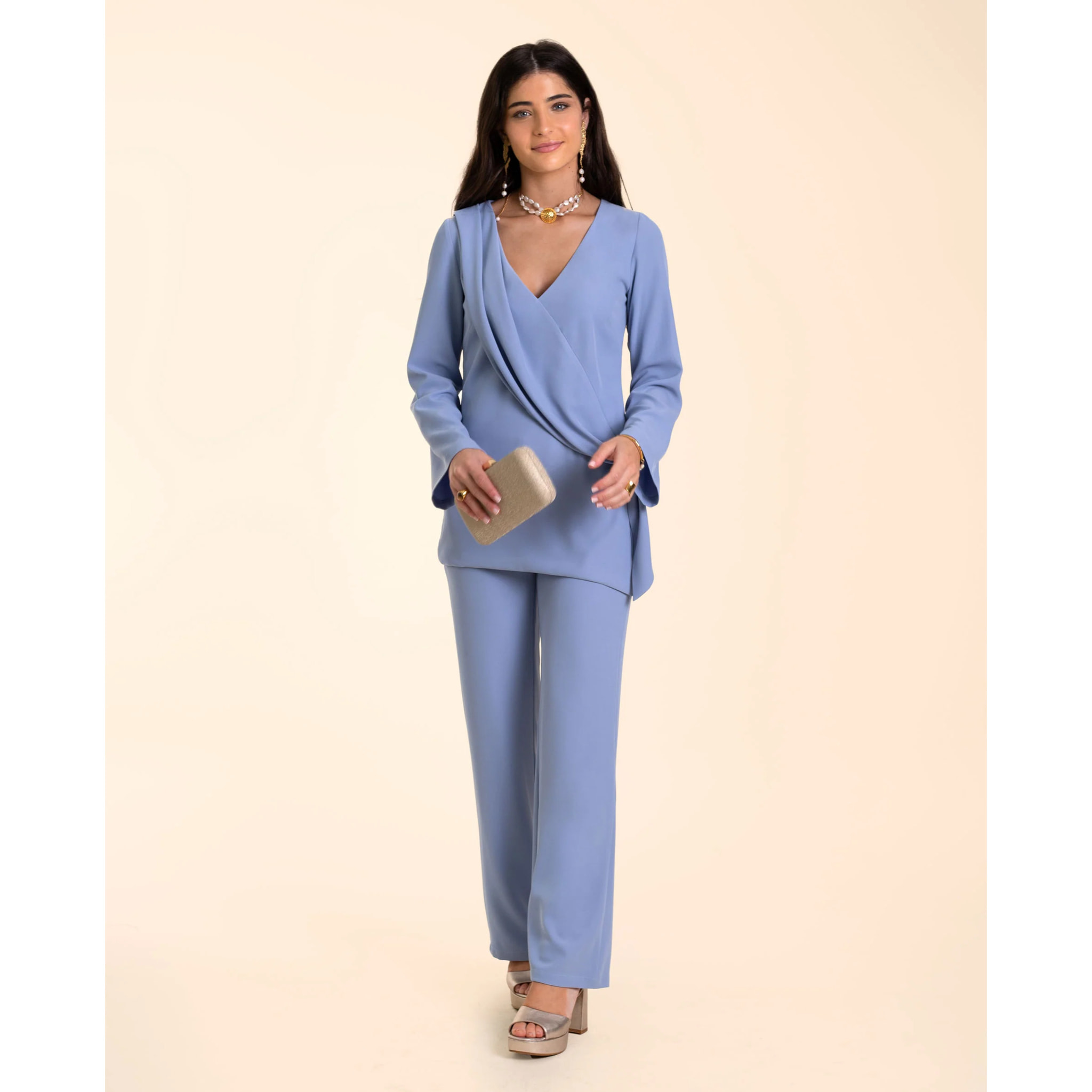 Chaqueta de mujer cruzada