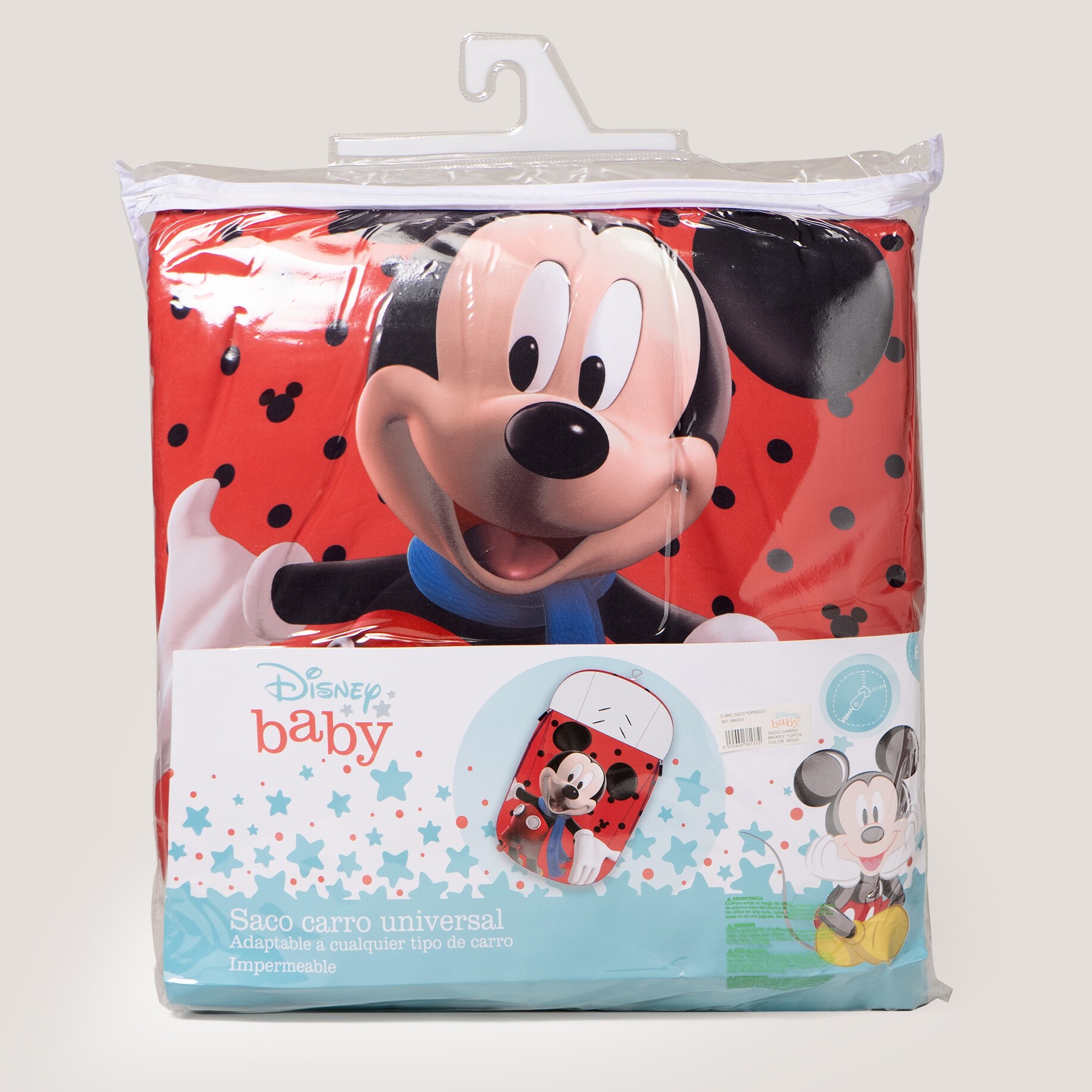 Saco Carro Universal  Mickey Topos