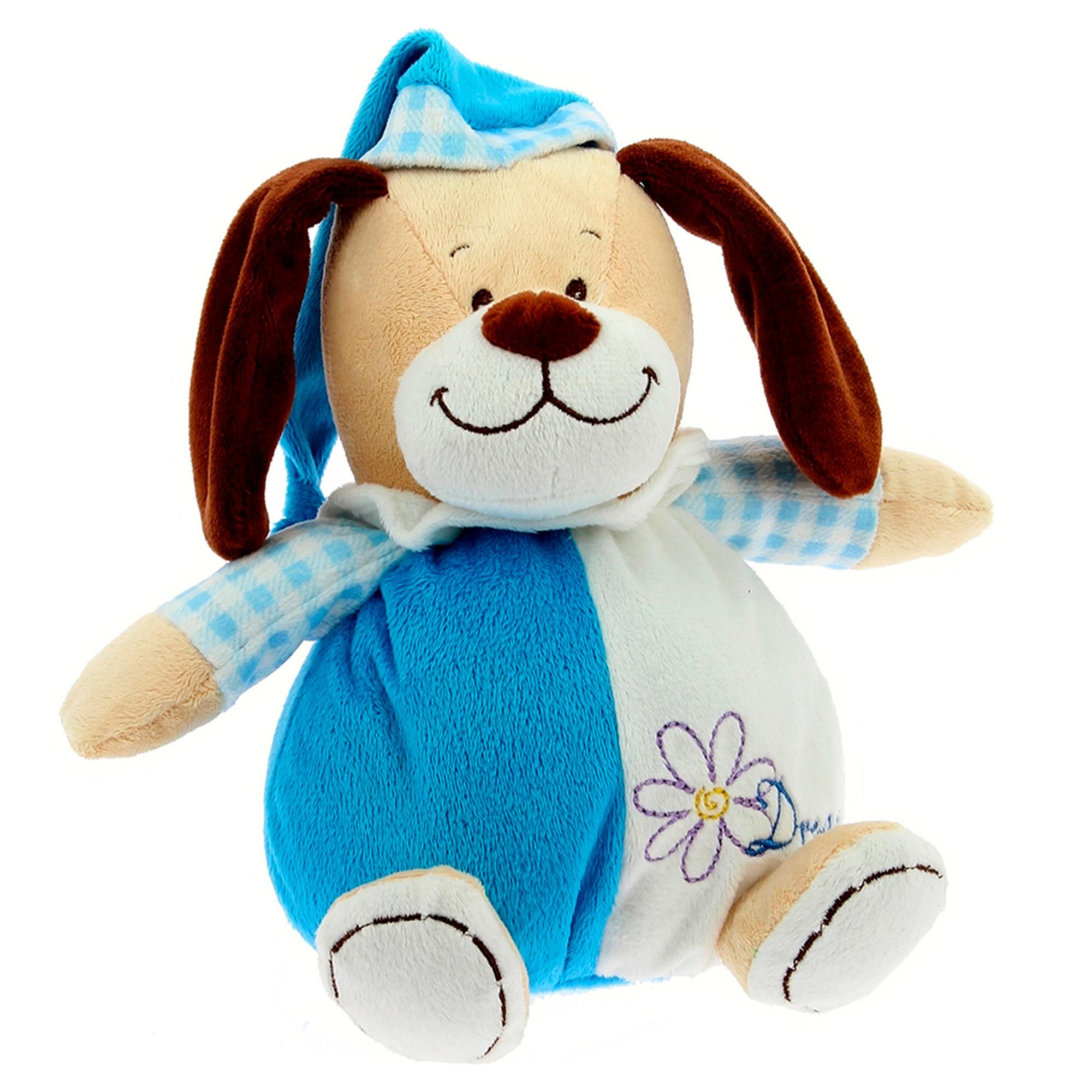 Perro infantil bola sonajero 20 cm